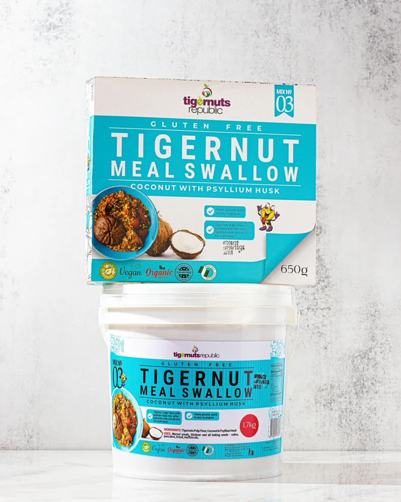 TIGERNUTS MEAL SWALLOW: COCONUT MIX 1700g