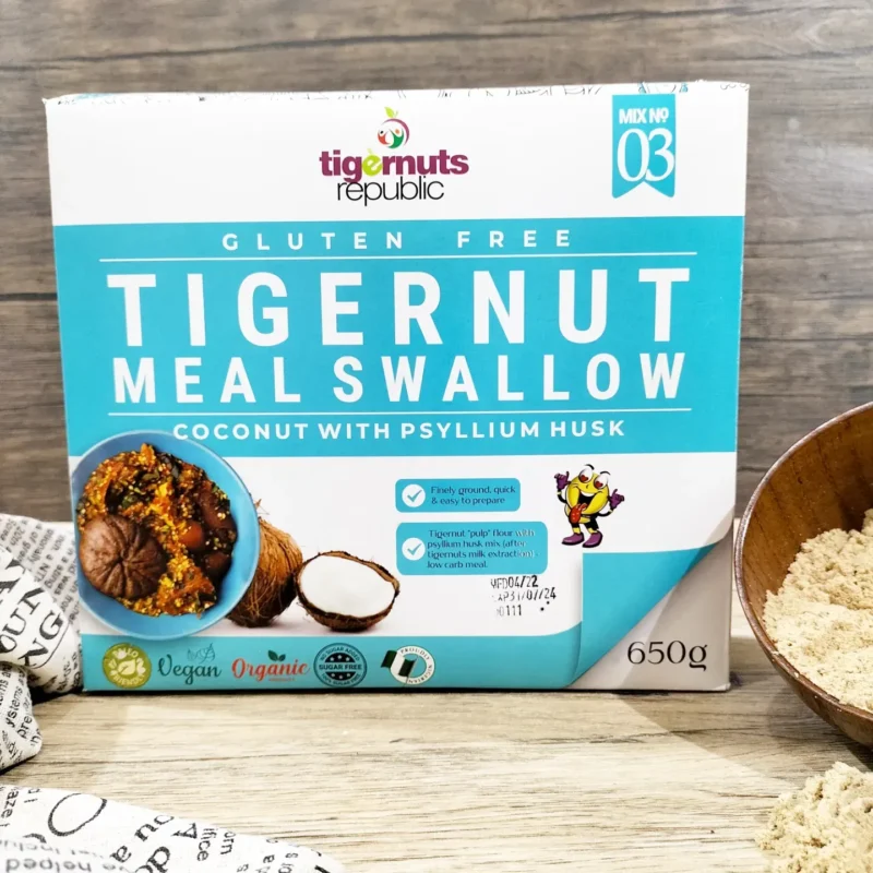 TIGERNUTS MEAL SWALLOW: COCONUT MIX 650g