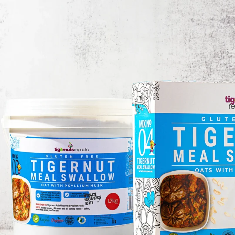 TIGERNUTS MEAL SWALLOW: OAT MIX 1700g