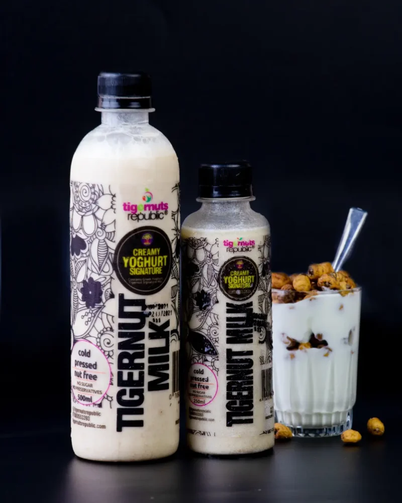 TIGERNUTS MILK: CREAMY YOGHURT