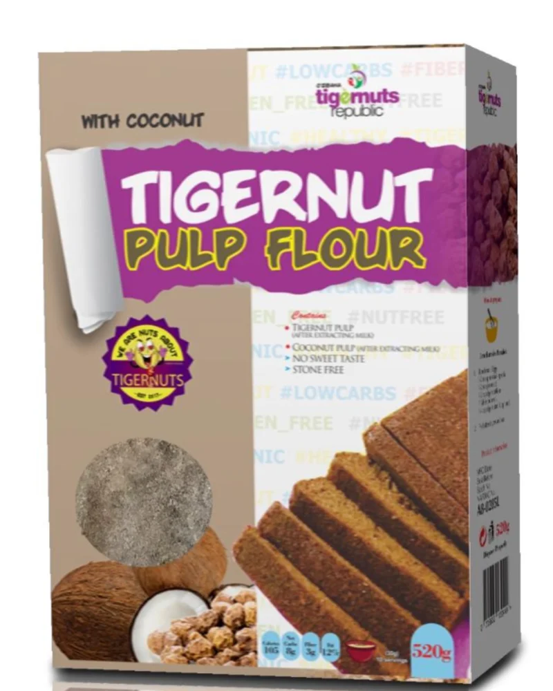 TIGERNUT PULP FLOUR: COCONUT MIX