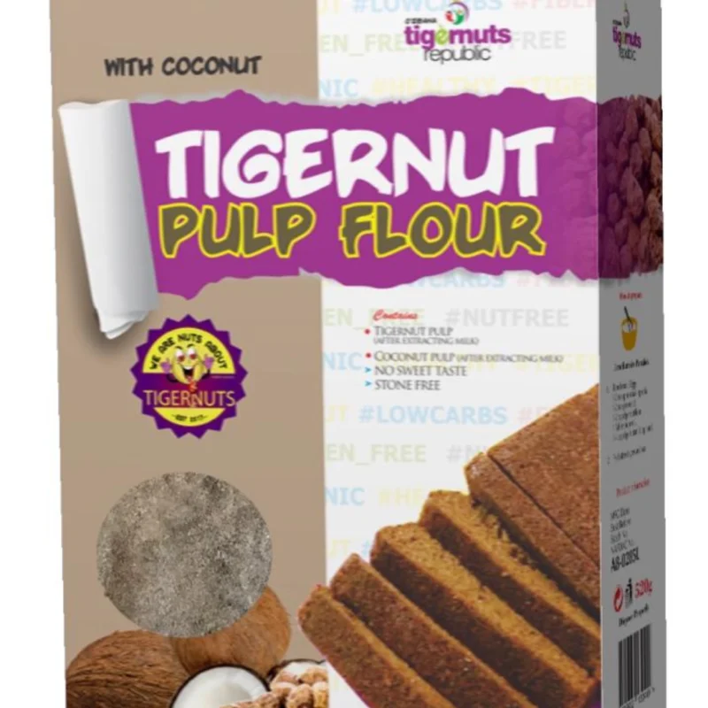 TIGERNUT PULP FLOUR: COCONUT MIX